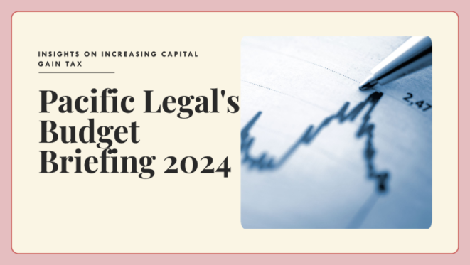Pacific legal budget briefing