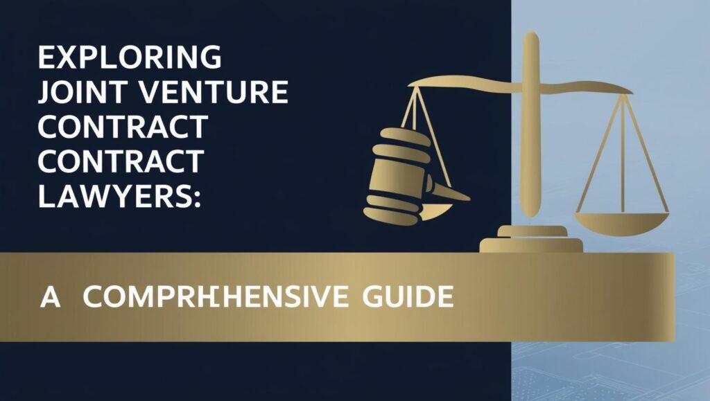 Exploring Joint Venture Contract Lawyers_ A Comprehensive Guide