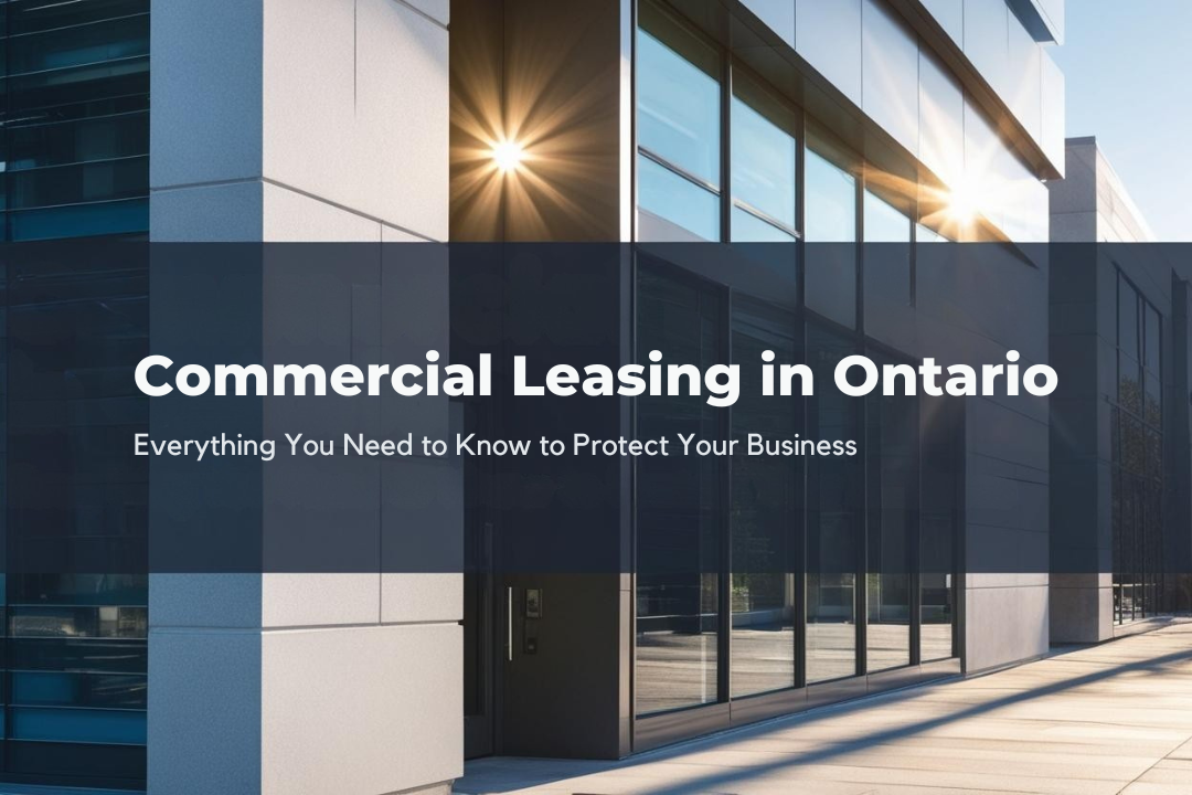 Commercial Leasing in Ontario: Everything You Need to Know to Protect Your Business