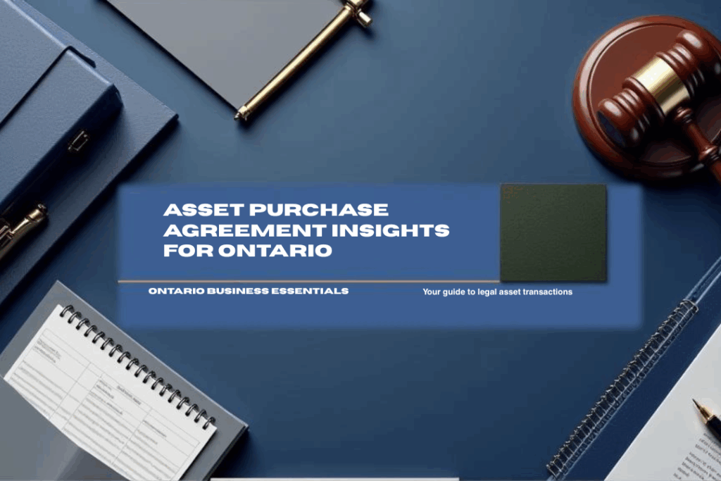 Asset Purchase Agreement in Ontario: Everything You Should Know