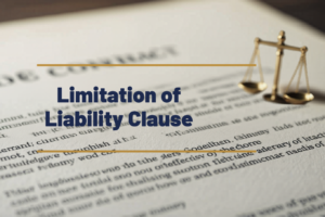 Limitation of Liability Clause in Contract