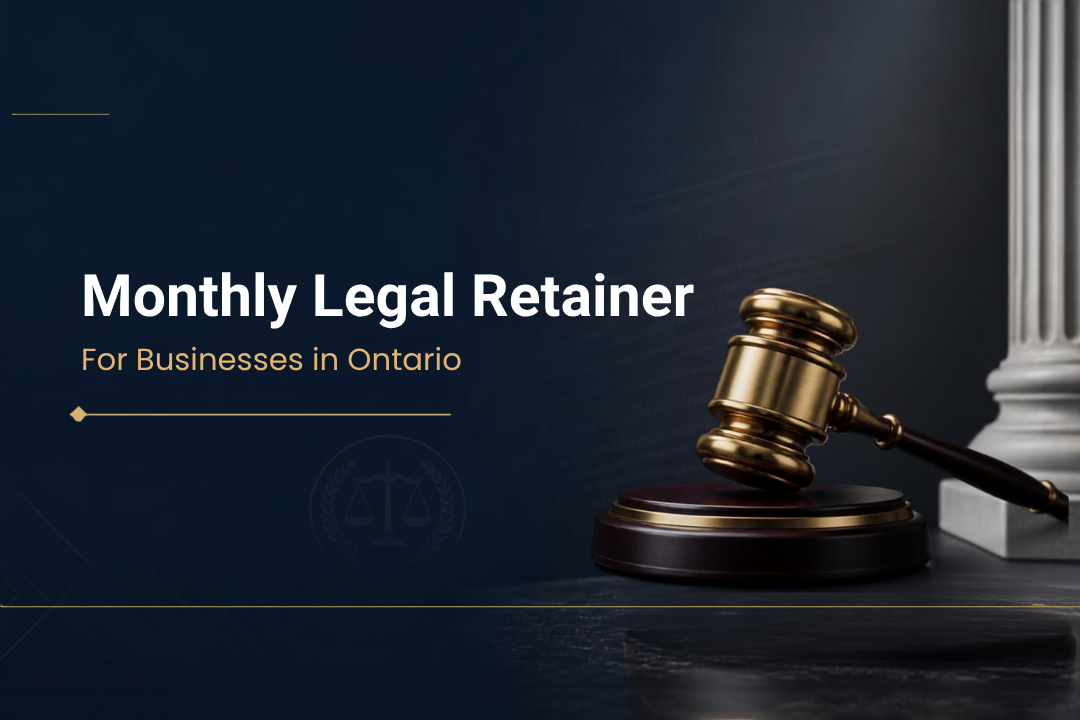 Monthly Legal Retainer for Businesses in Ontario
